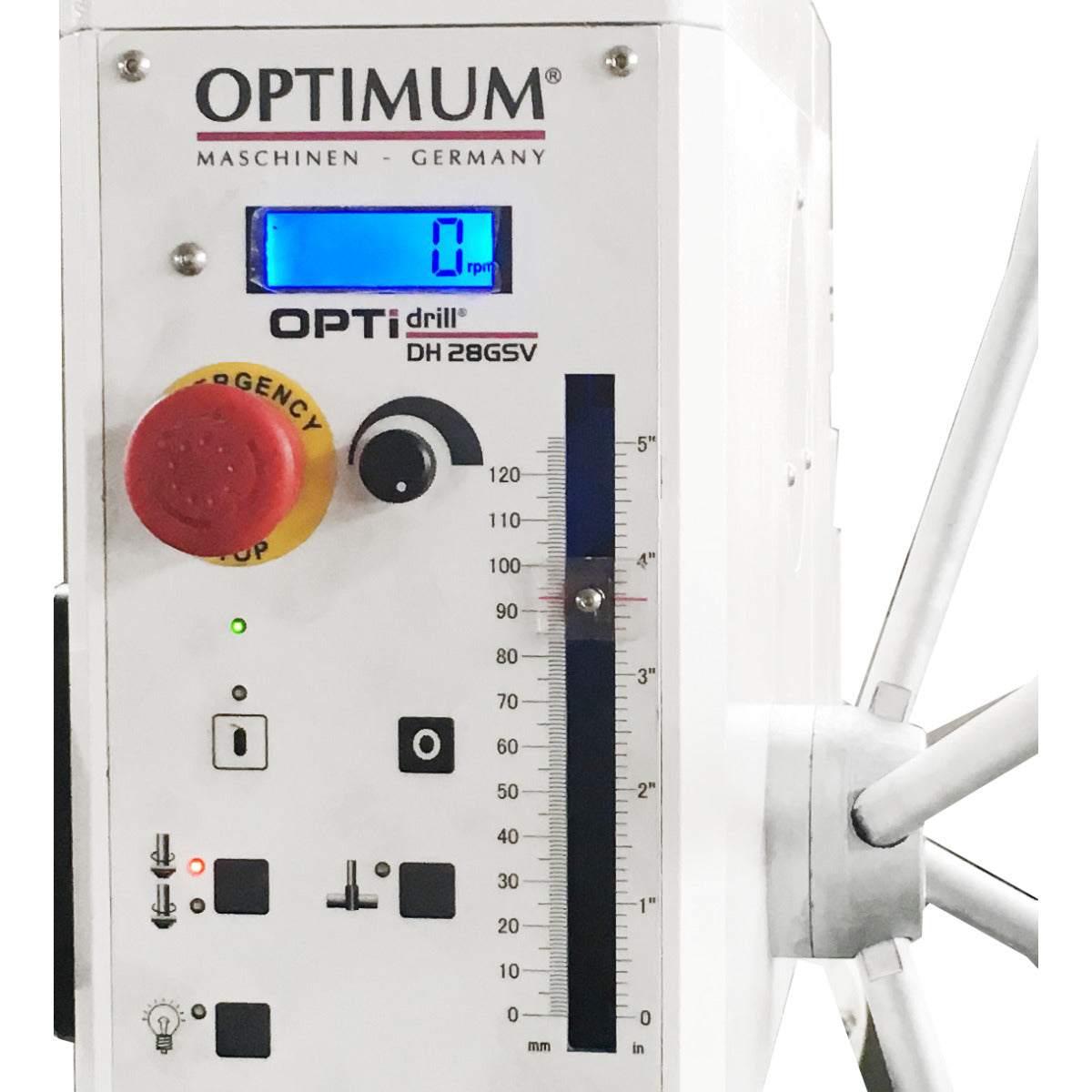 Optimum OPTIdrill DH 28GSV Drilling Machine (3 Ph 400v)
