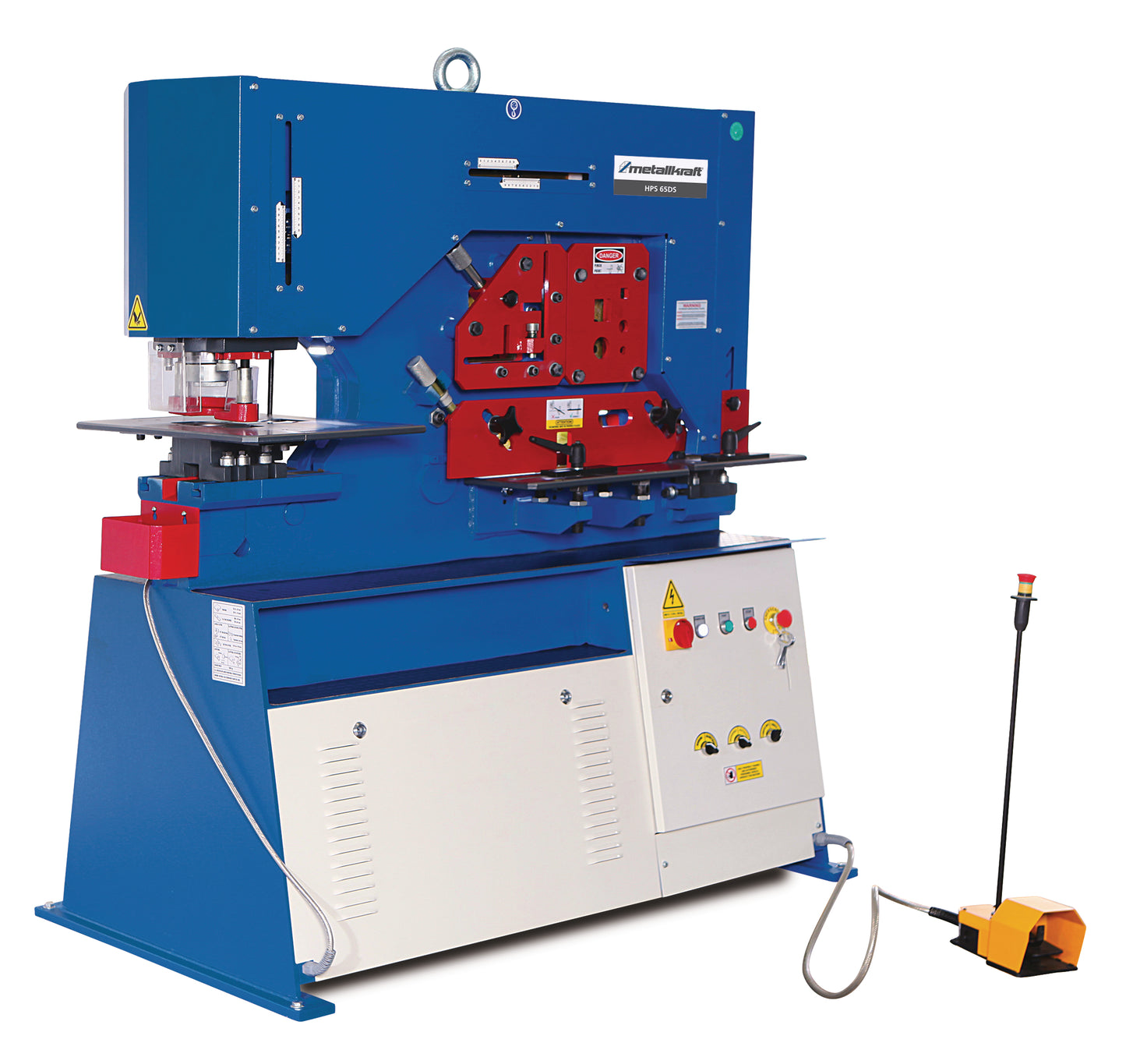 Metallkraft HPS 65DS - Hydraulic Sectional Steel Shears / Punching Machine