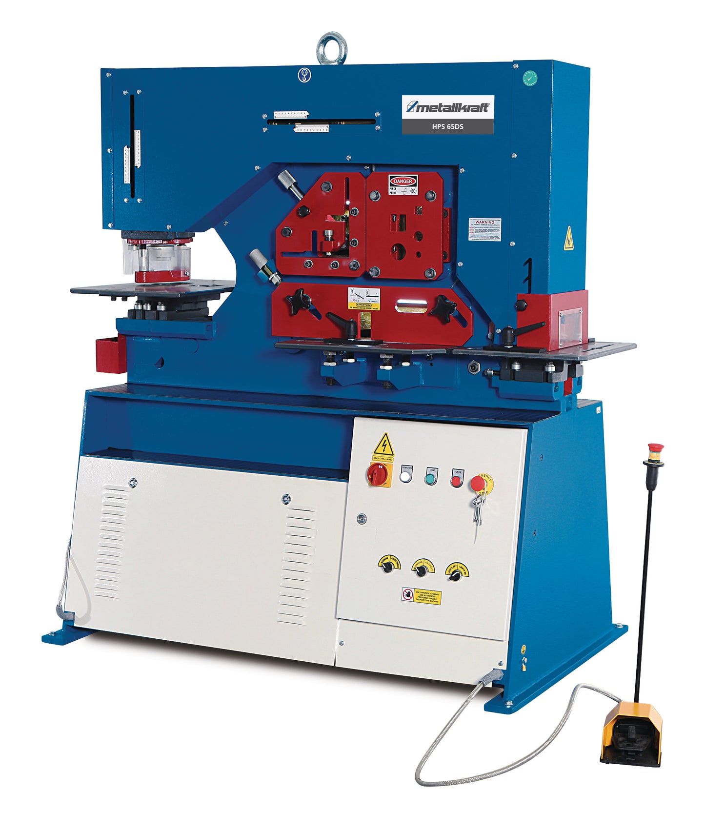 Metallkraft HPS 65DS - Hydraulic Sectional Steel Shears / Punching Machine