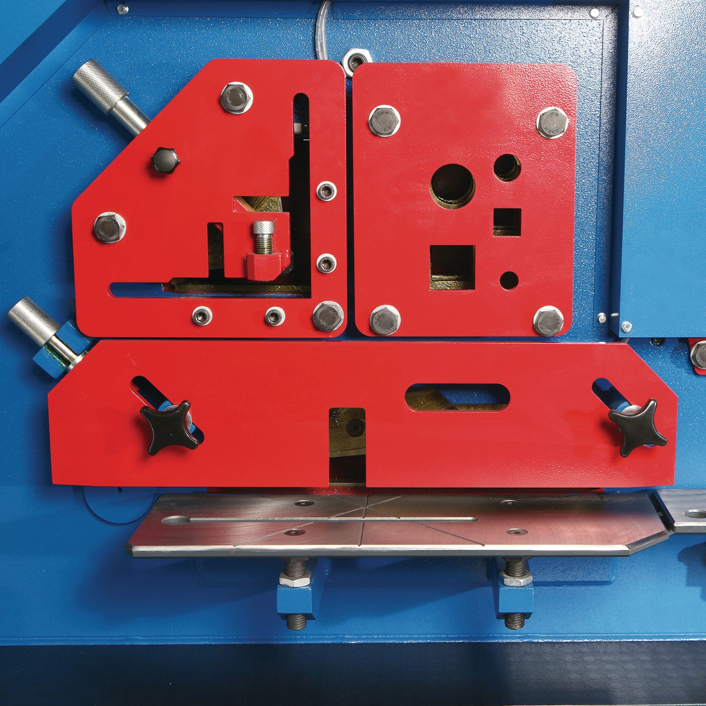 Metallkraft HPS 85 DS - Hydraulic Sectional Steel Shears / Punching Machine