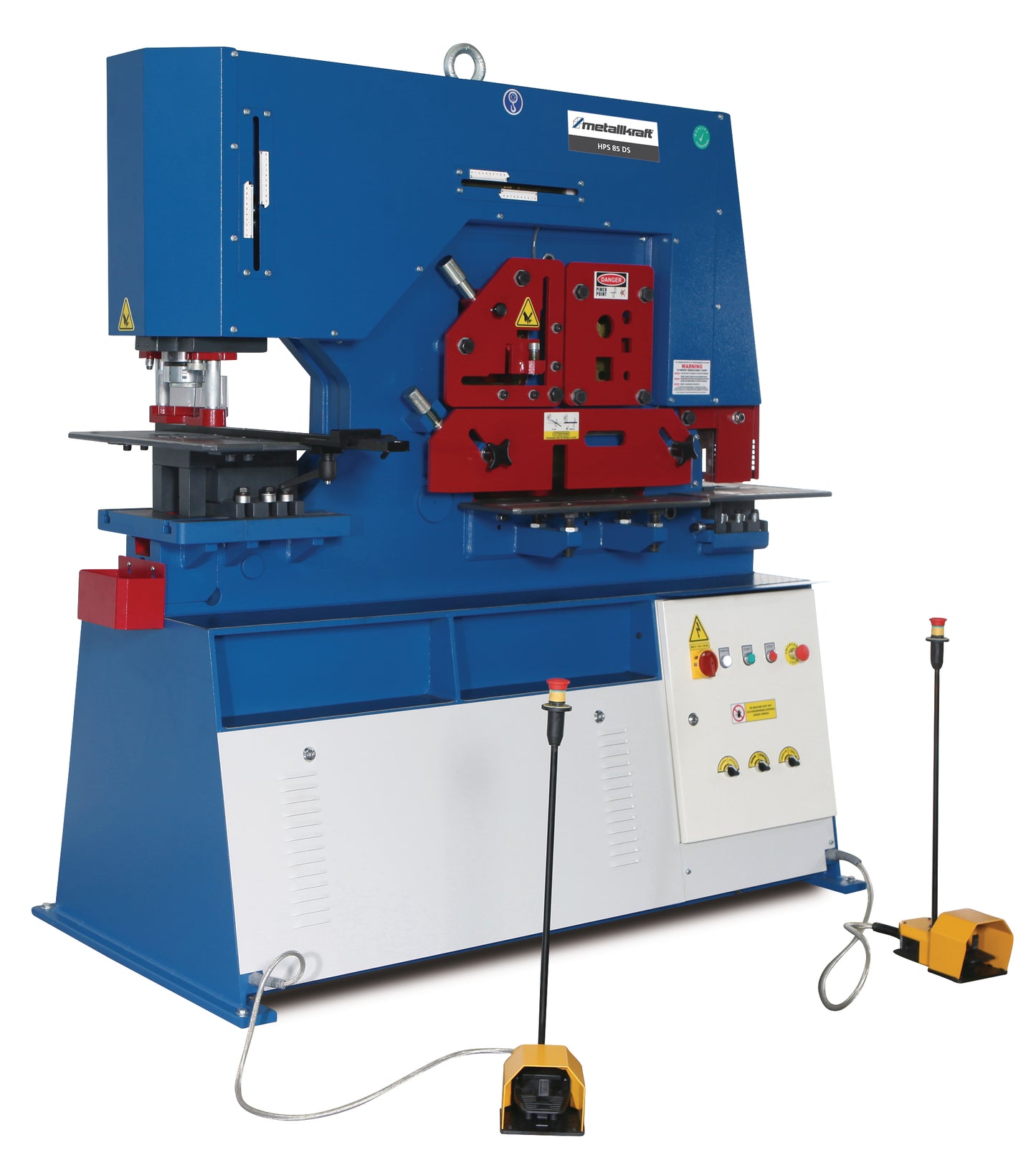 Metallkraft HPS 85 DS - Hydraulic Sectional Steel Shears / Punching Machine