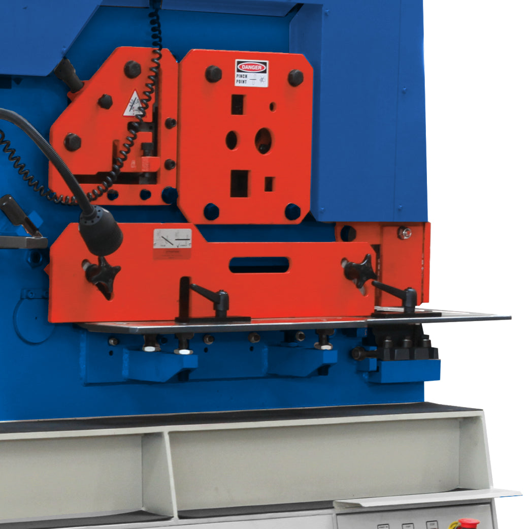 Metallkraft HPS 115DS - Hydraulic Sectional Steel Shears / Punching Machine
