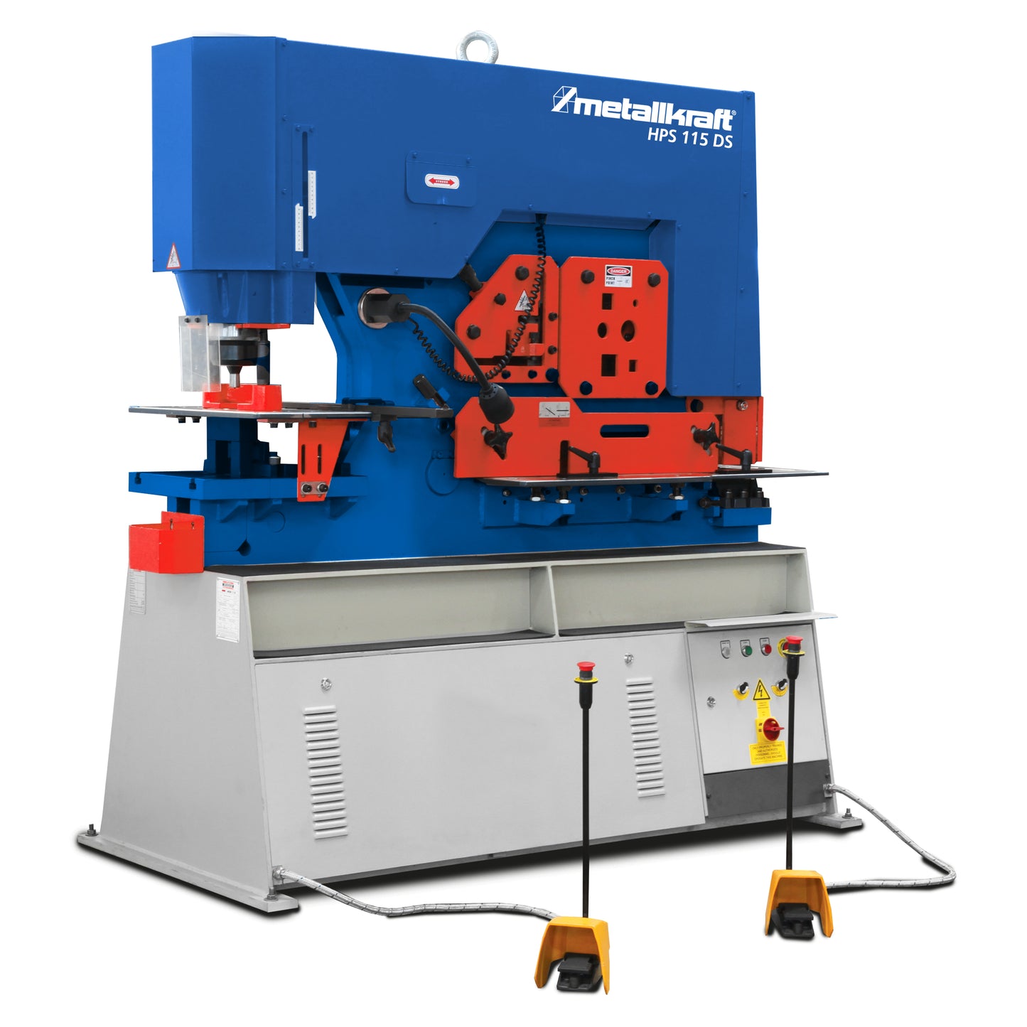 Metallkraft HPS 115DS - Hydraulic Sectional Steel Shears / Punching Machine