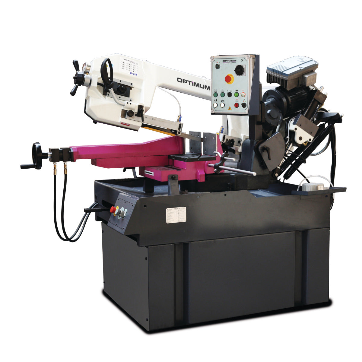 Optimum OPTISaw SD 351AV Double Mitre Metal Bandsaw (400v 3ph)