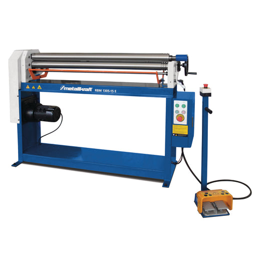 Metallkraft Motorised 3 Roller Plate Bending Machine RBM 1305-15 E (3 Ph 400v)